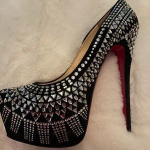 CHRISTIAN LOUBOUTIN Decorapump strass pump